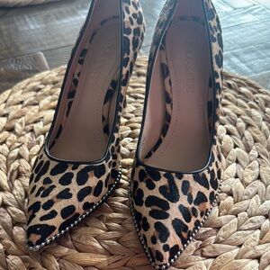 Coach Leopard Print Women's Heels